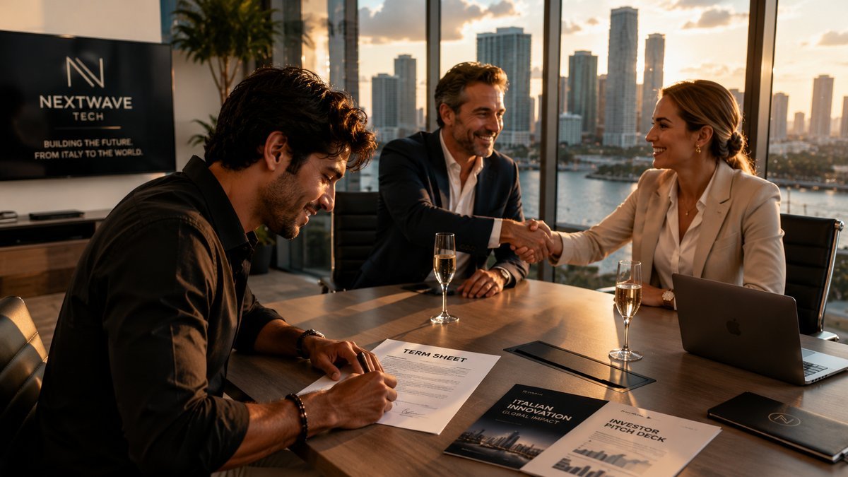 Fondatore startup firma term sheet O-1 green card talento